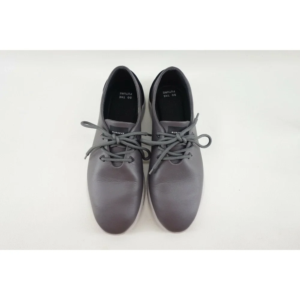 Muroexe Gray Vegan Comfort Oxfords Shoes Size 7‎ US 40 EU Memory Foam Insoles